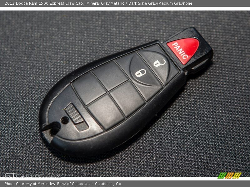 Mineral Gray Metallic / Dark Slate Gray/Medium Graystone 2012 Dodge Ram 1500 Express Crew Cab