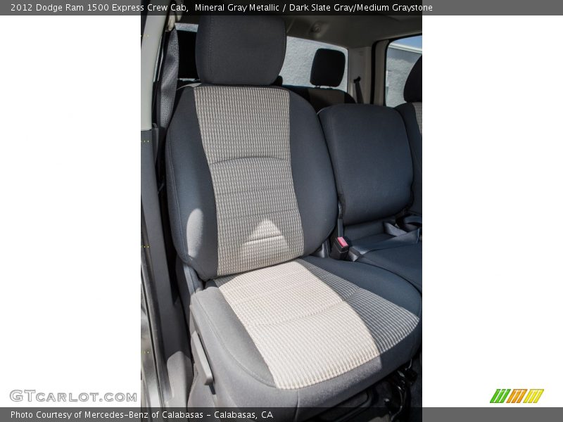 Mineral Gray Metallic / Dark Slate Gray/Medium Graystone 2012 Dodge Ram 1500 Express Crew Cab