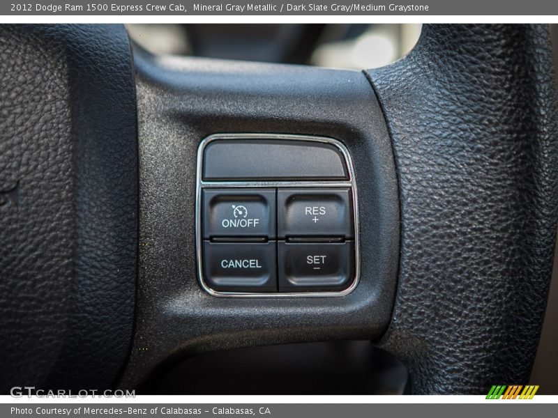 Mineral Gray Metallic / Dark Slate Gray/Medium Graystone 2012 Dodge Ram 1500 Express Crew Cab