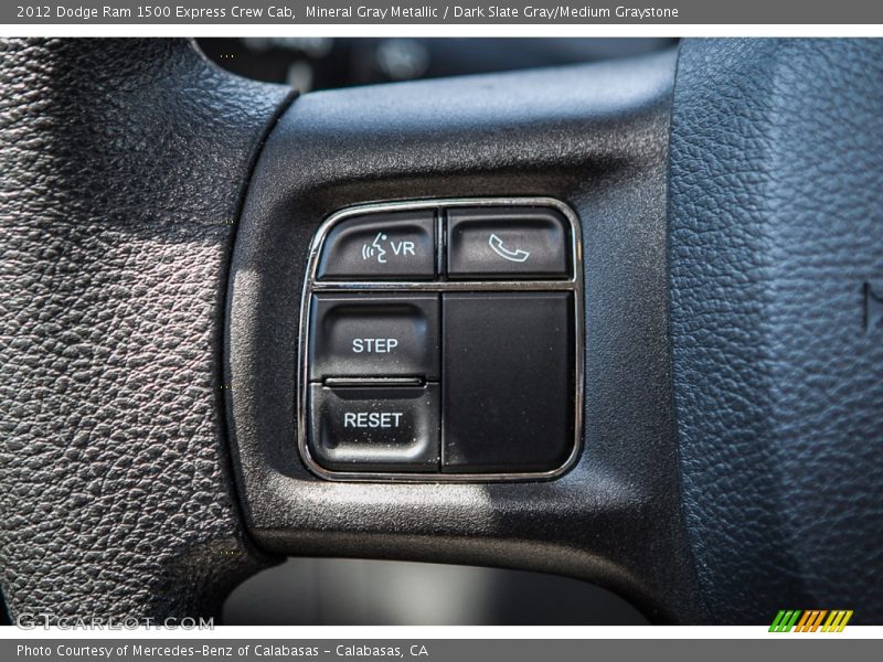 Mineral Gray Metallic / Dark Slate Gray/Medium Graystone 2012 Dodge Ram 1500 Express Crew Cab