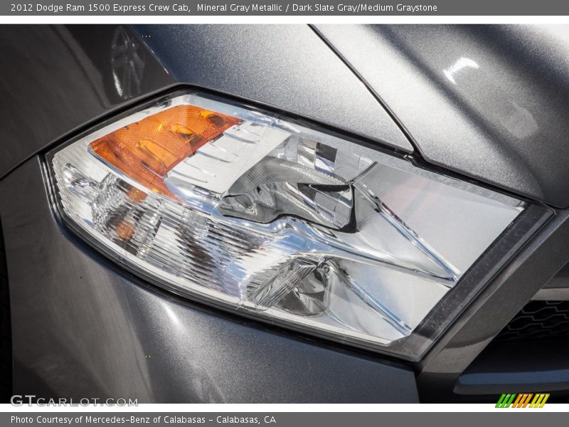 Mineral Gray Metallic / Dark Slate Gray/Medium Graystone 2012 Dodge Ram 1500 Express Crew Cab