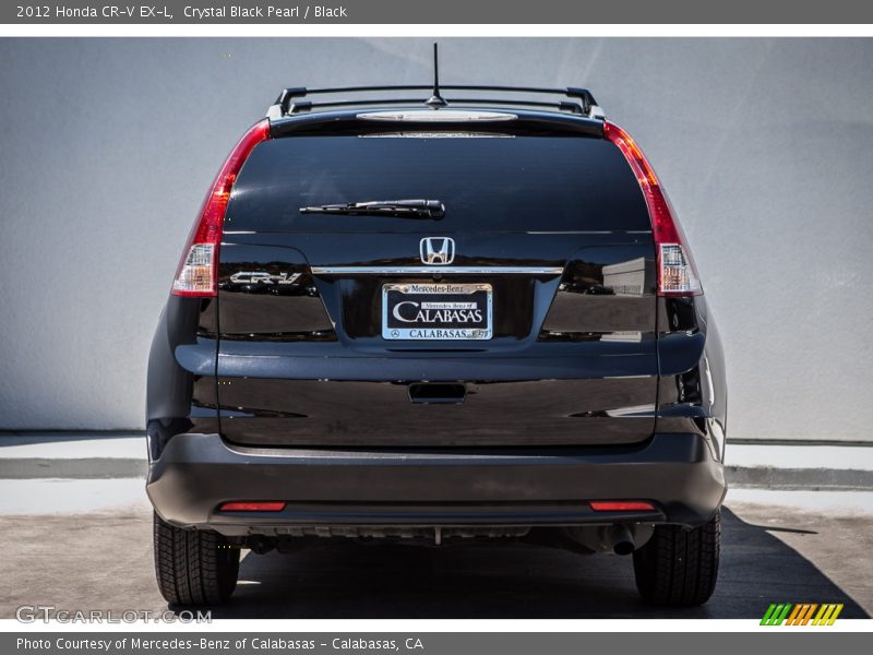 Crystal Black Pearl / Black 2012 Honda CR-V EX-L