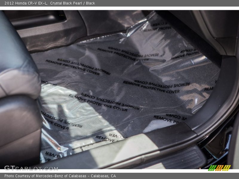 Crystal Black Pearl / Black 2012 Honda CR-V EX-L
