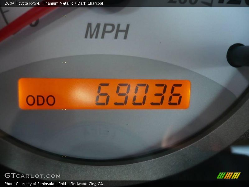 Titanium Metallic / Dark Charcoal 2004 Toyota RAV4
