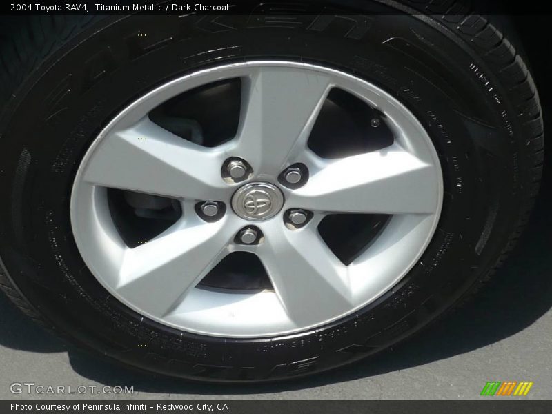 Titanium Metallic / Dark Charcoal 2004 Toyota RAV4