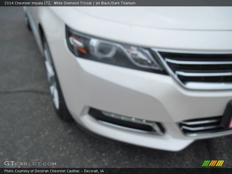 White Diamond Tricoat / Jet Black/Dark Titanium 2014 Chevrolet Impala LTZ
