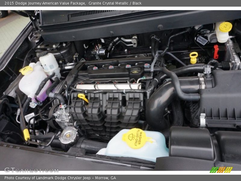 Granite Crystal Metallic / Black 2015 Dodge Journey American Value Package