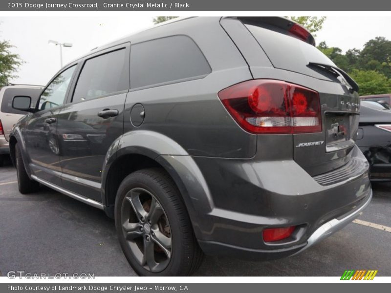Granite Crystal Metallic / Black 2015 Dodge Journey Crossroad