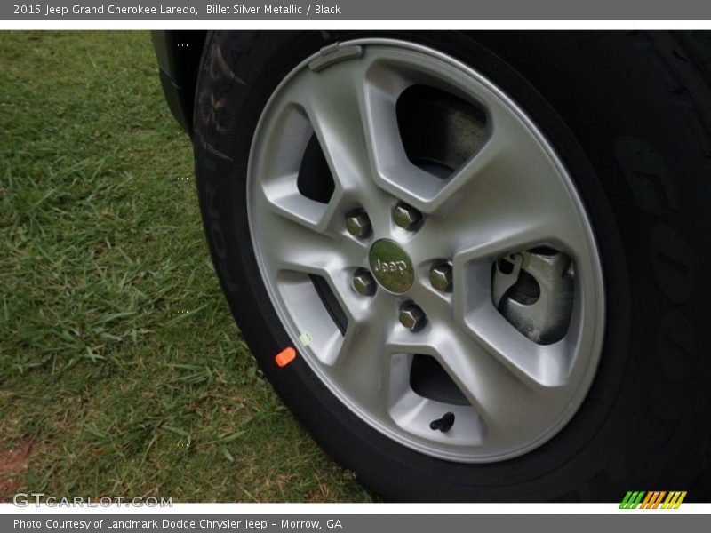 Billet Silver Metallic / Black 2015 Jeep Grand Cherokee Laredo