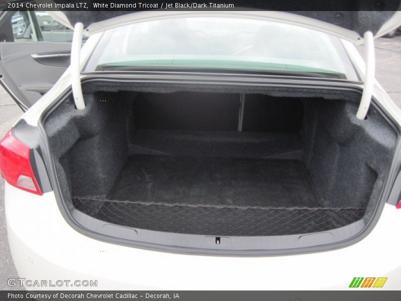 White Diamond Tricoat / Jet Black/Dark Titanium 2014 Chevrolet Impala LTZ