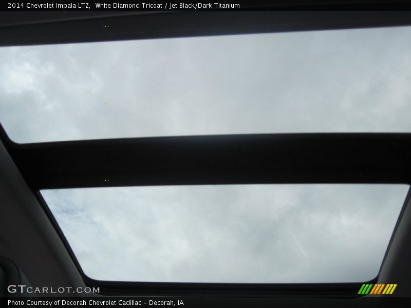 White Diamond Tricoat / Jet Black/Dark Titanium 2014 Chevrolet Impala LTZ
