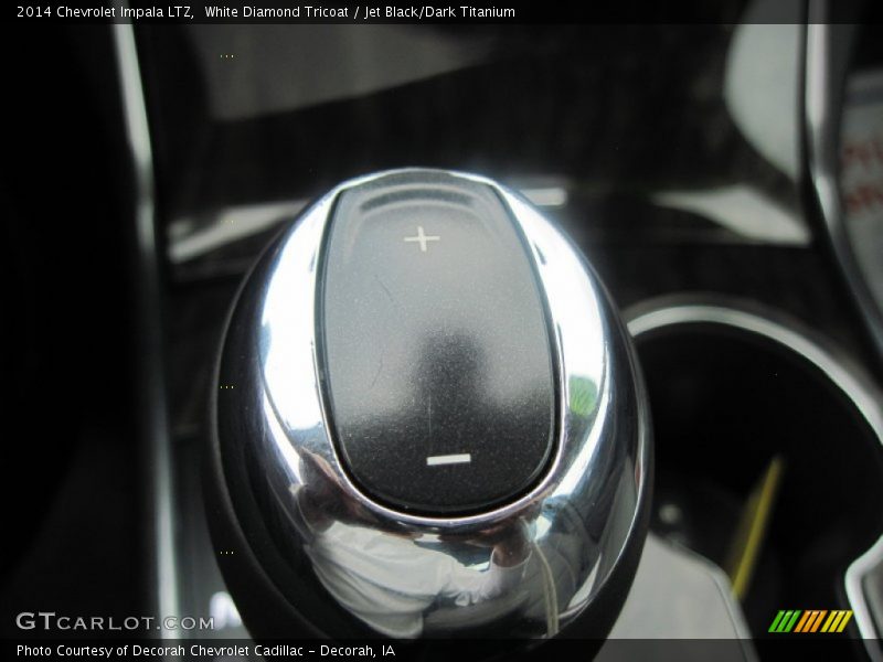 White Diamond Tricoat / Jet Black/Dark Titanium 2014 Chevrolet Impala LTZ