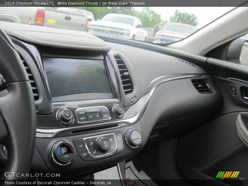 White Diamond Tricoat / Jet Black/Dark Titanium 2014 Chevrolet Impala LTZ