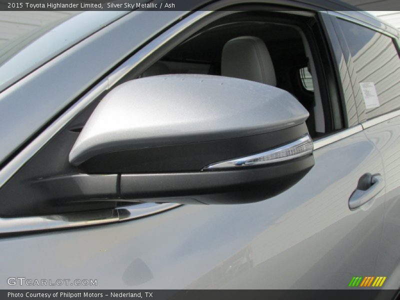 Silver Sky Metallic / Ash 2015 Toyota Highlander Limited