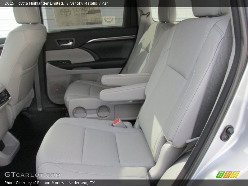 Silver Sky Metallic / Ash 2015 Toyota Highlander Limited