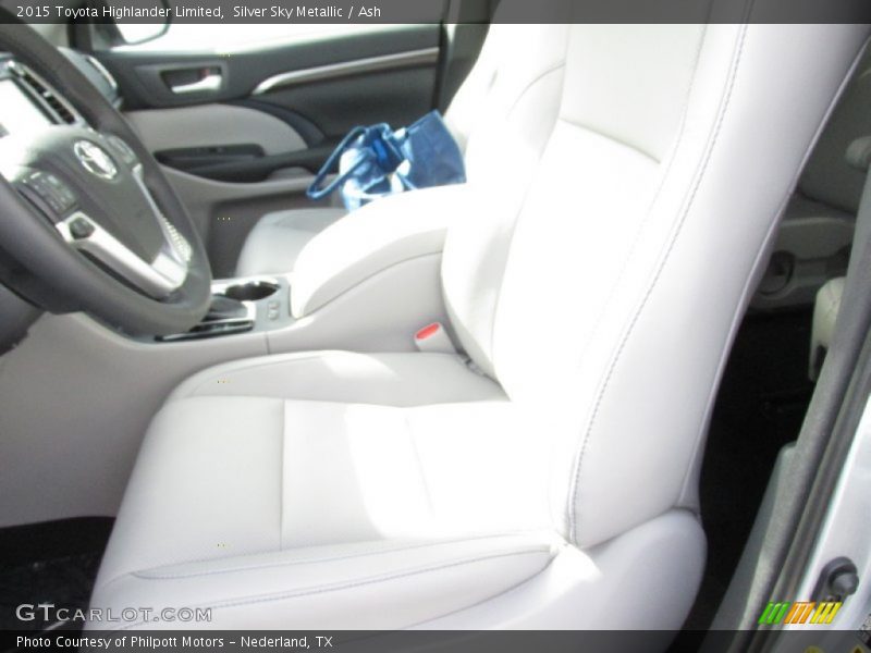 Silver Sky Metallic / Ash 2015 Toyota Highlander Limited