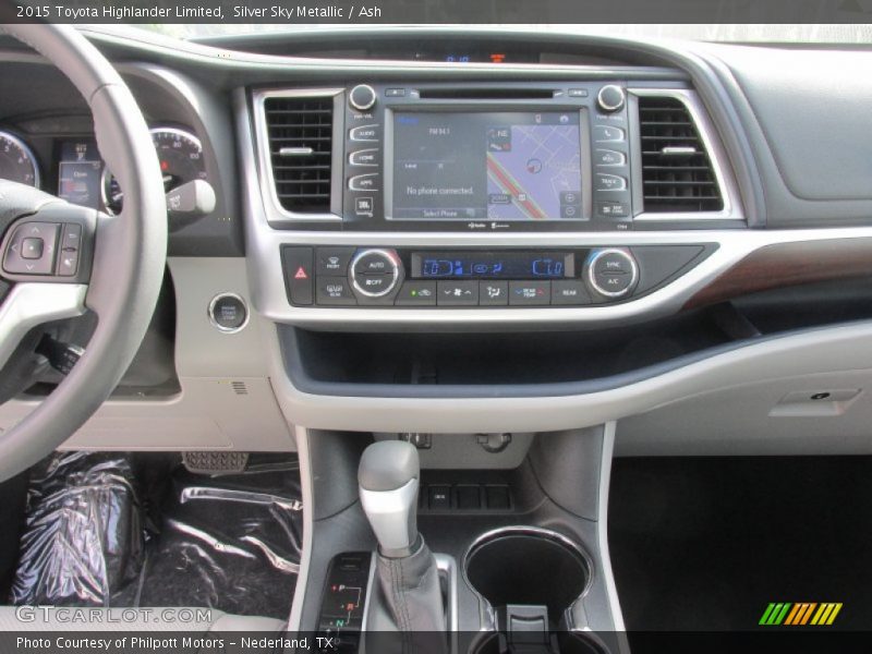 Silver Sky Metallic / Ash 2015 Toyota Highlander Limited
