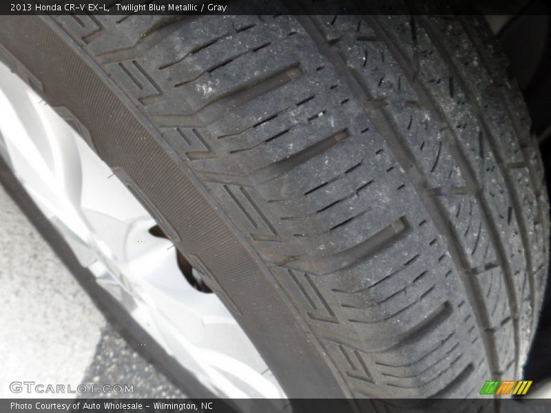 Twilight Blue Metallic / Gray 2013 Honda CR-V EX-L