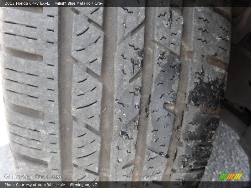 Twilight Blue Metallic / Gray 2013 Honda CR-V EX-L