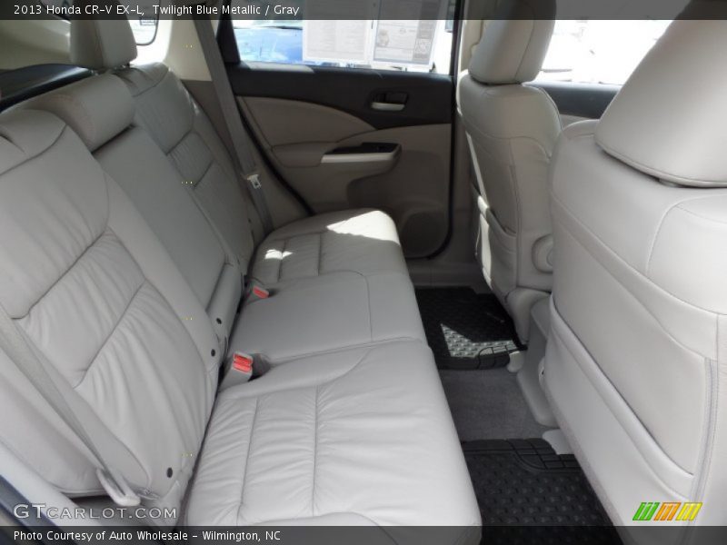 Twilight Blue Metallic / Gray 2013 Honda CR-V EX-L