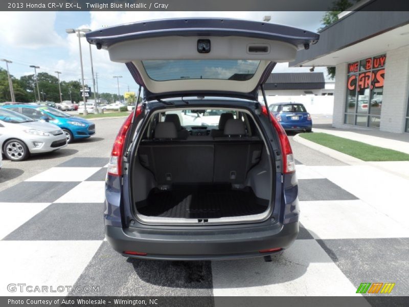 Twilight Blue Metallic / Gray 2013 Honda CR-V EX-L