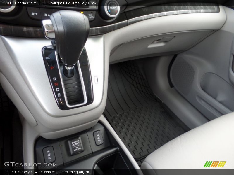 Twilight Blue Metallic / Gray 2013 Honda CR-V EX-L