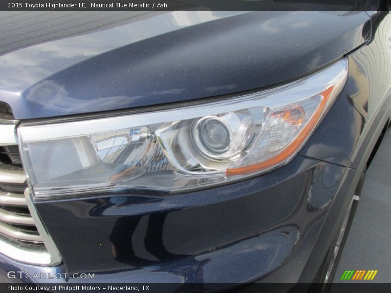 Nautical Blue Metallic / Ash 2015 Toyota Highlander LE