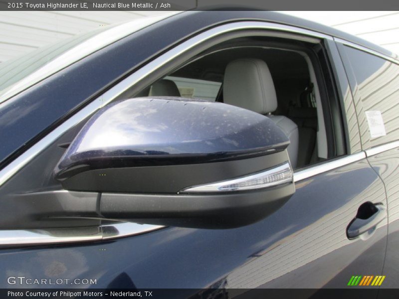 Nautical Blue Metallic / Ash 2015 Toyota Highlander LE