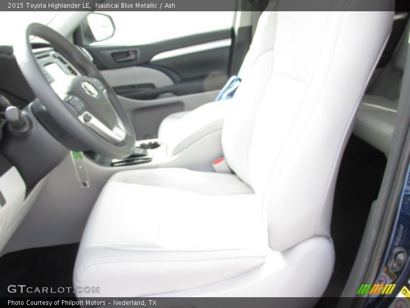Nautical Blue Metallic / Ash 2015 Toyota Highlander LE