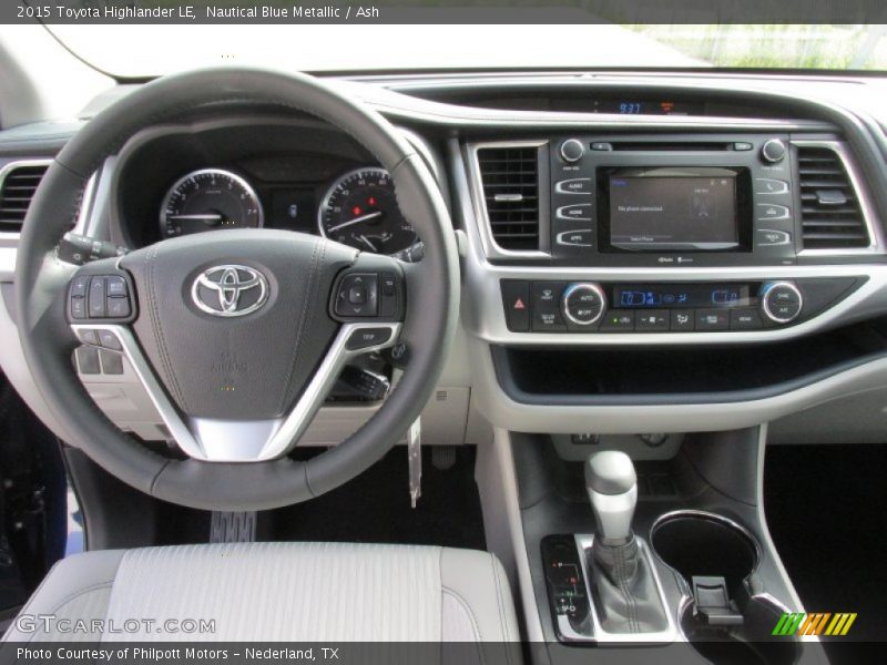 Nautical Blue Metallic / Ash 2015 Toyota Highlander LE