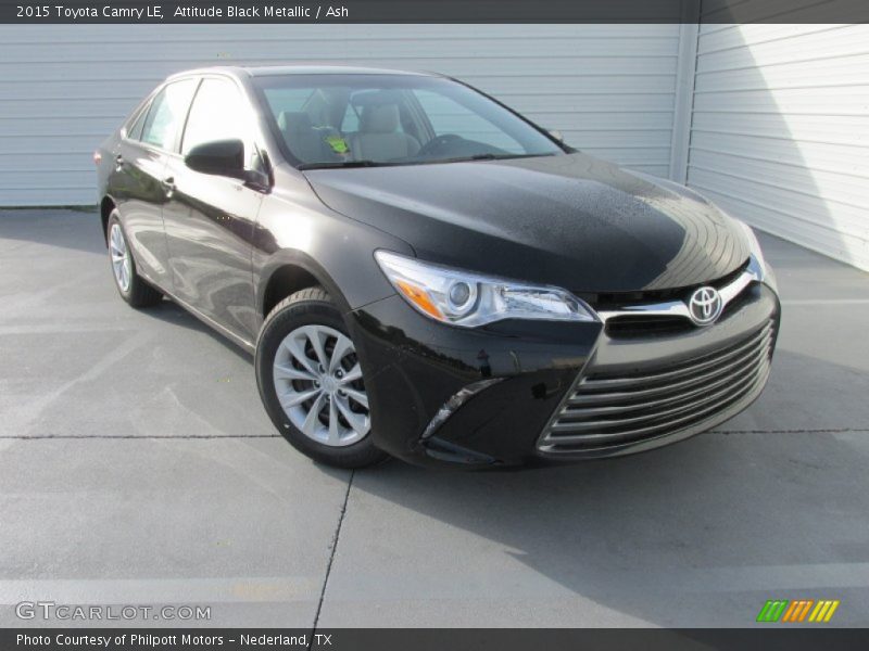 Attitude Black Metallic / Ash 2015 Toyota Camry LE