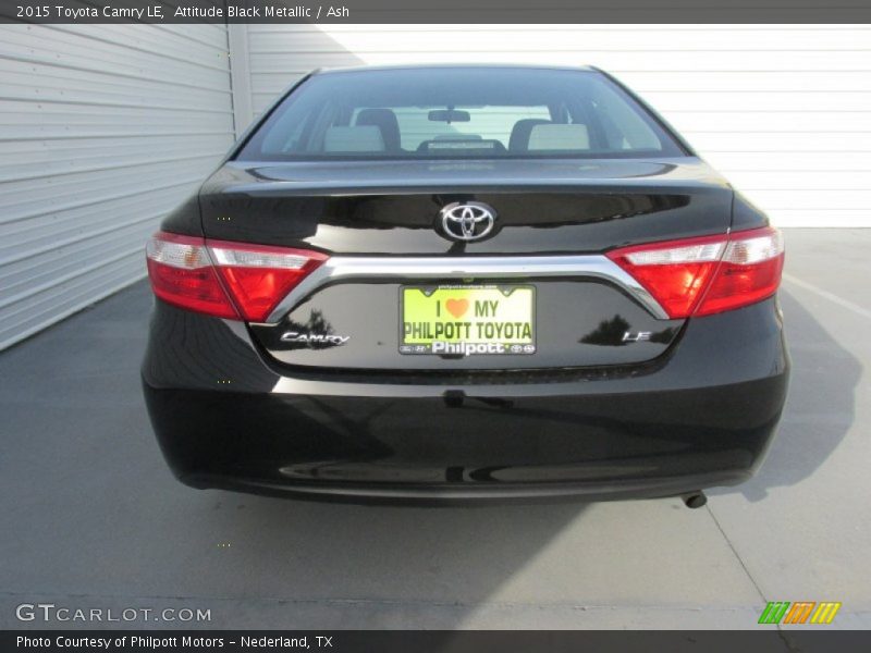 Attitude Black Metallic / Ash 2015 Toyota Camry LE