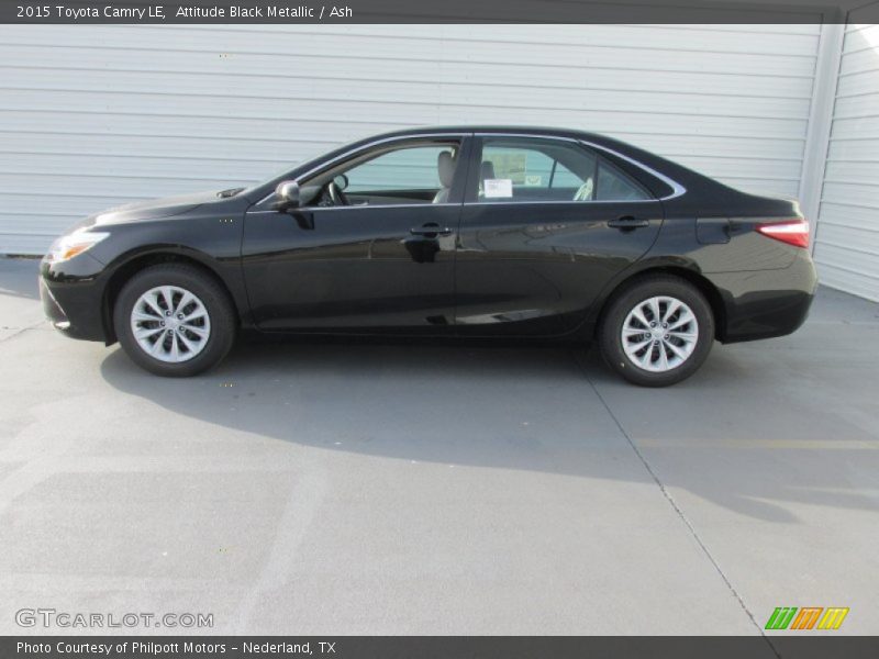 Attitude Black Metallic / Ash 2015 Toyota Camry LE