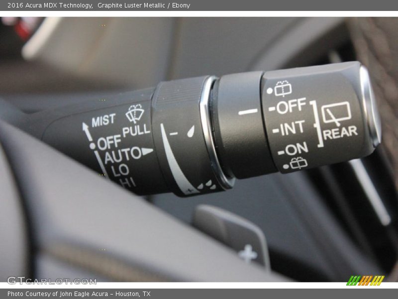 Graphite Luster Metallic / Ebony 2016 Acura MDX Technology