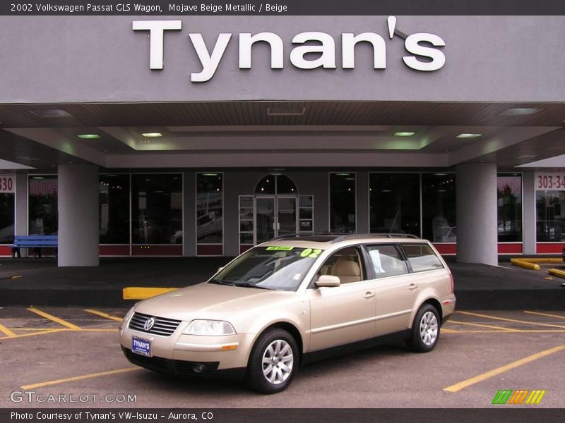Mojave Beige Metallic / Beige 2002 Volkswagen Passat GLS Wagon