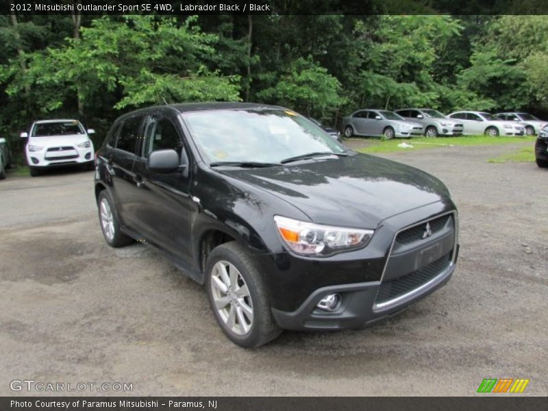 Labrador Black / Black 2012 Mitsubishi Outlander Sport SE 4WD