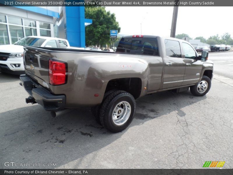 Brownstone Metallic / High Country Saddle 2015 Chevrolet Silverado 3500HD High Country Crew Cab Dual Rear Wheel 4x4