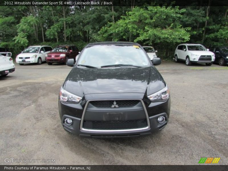 Labrador Black / Black 2012 Mitsubishi Outlander Sport SE 4WD