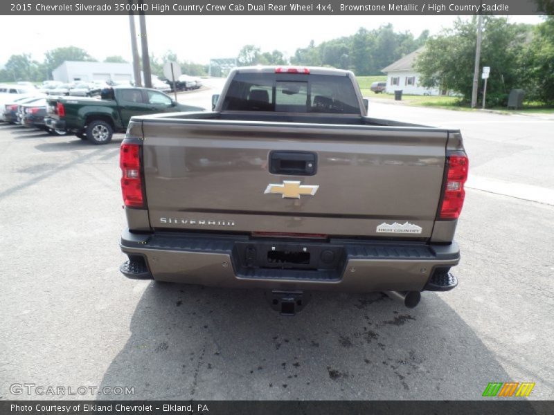 Brownstone Metallic / High Country Saddle 2015 Chevrolet Silverado 3500HD High Country Crew Cab Dual Rear Wheel 4x4