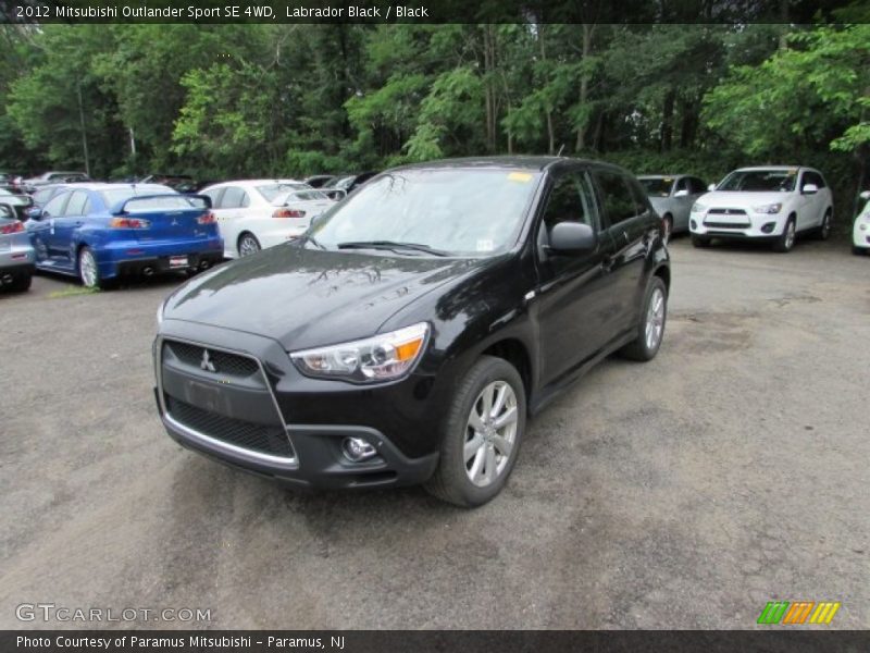 Labrador Black / Black 2012 Mitsubishi Outlander Sport SE 4WD