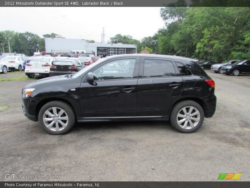 Labrador Black / Black 2012 Mitsubishi Outlander Sport SE 4WD
