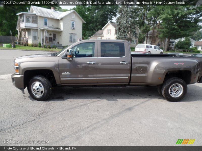 Brownstone Metallic / High Country Saddle 2015 Chevrolet Silverado 3500HD High Country Crew Cab Dual Rear Wheel 4x4