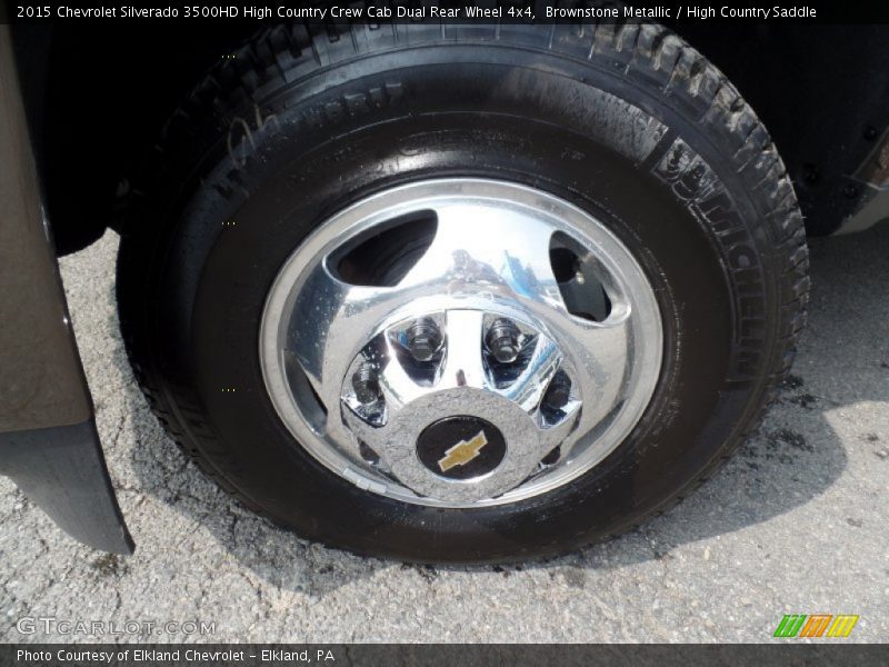Brownstone Metallic / High Country Saddle 2015 Chevrolet Silverado 3500HD High Country Crew Cab Dual Rear Wheel 4x4