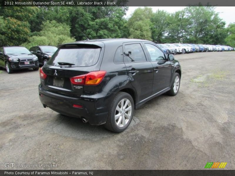 Labrador Black / Black 2012 Mitsubishi Outlander Sport SE 4WD