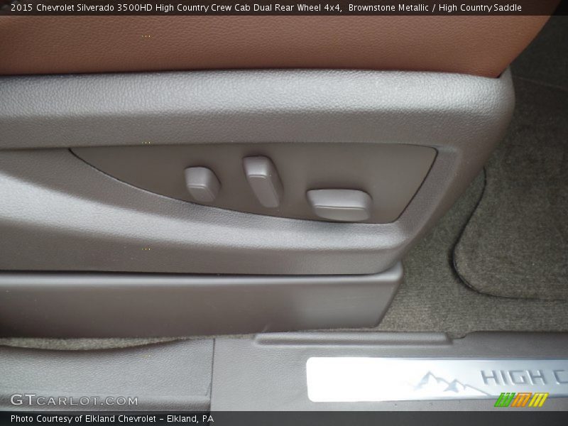 Brownstone Metallic / High Country Saddle 2015 Chevrolet Silverado 3500HD High Country Crew Cab Dual Rear Wheel 4x4
