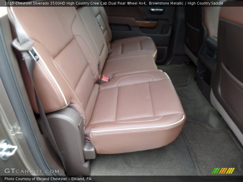 Brownstone Metallic / High Country Saddle 2015 Chevrolet Silverado 3500HD High Country Crew Cab Dual Rear Wheel 4x4