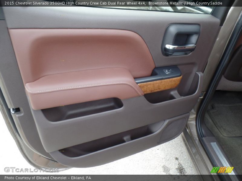 Brownstone Metallic / High Country Saddle 2015 Chevrolet Silverado 3500HD High Country Crew Cab Dual Rear Wheel 4x4