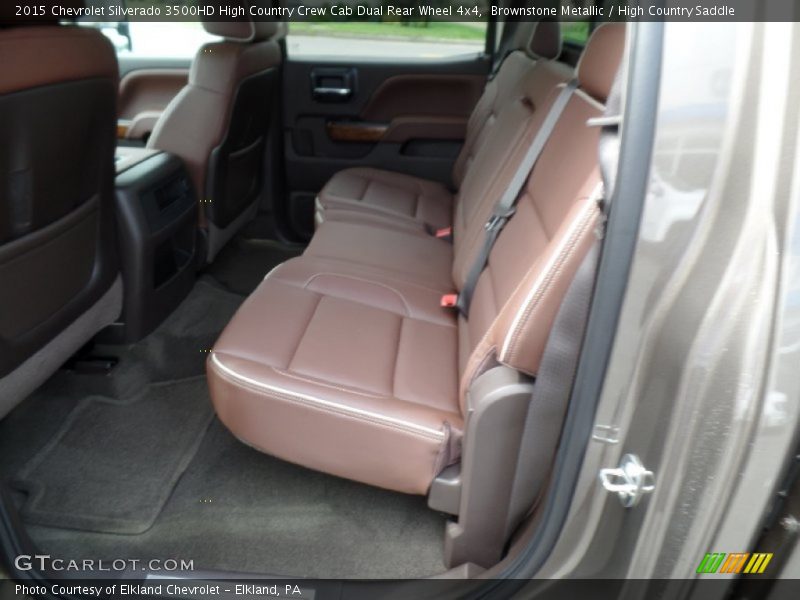 Brownstone Metallic / High Country Saddle 2015 Chevrolet Silverado 3500HD High Country Crew Cab Dual Rear Wheel 4x4