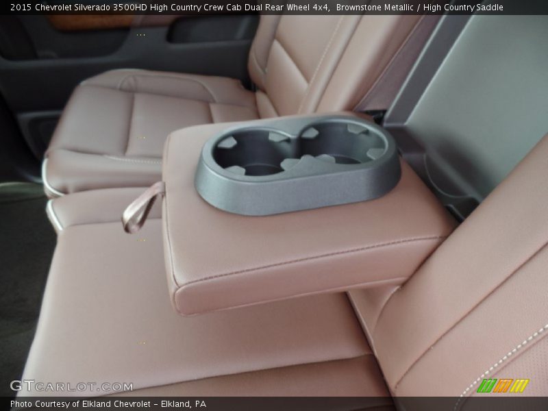 Brownstone Metallic / High Country Saddle 2015 Chevrolet Silverado 3500HD High Country Crew Cab Dual Rear Wheel 4x4