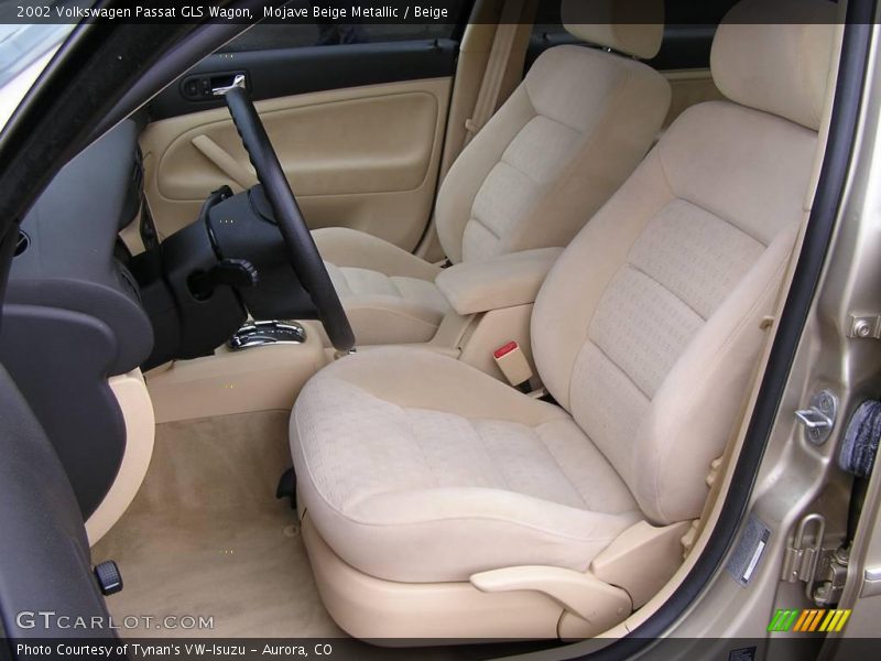 Mojave Beige Metallic / Beige 2002 Volkswagen Passat GLS Wagon